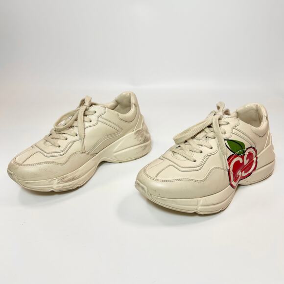 Gucci GG Apple Rhyton Sneaker - Women’s 5 - Picture 3 of 7
